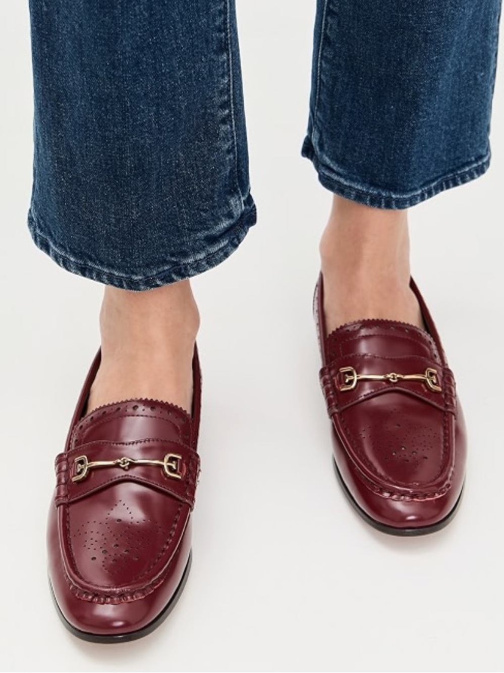 Liona Bit Loafer in French Merlot